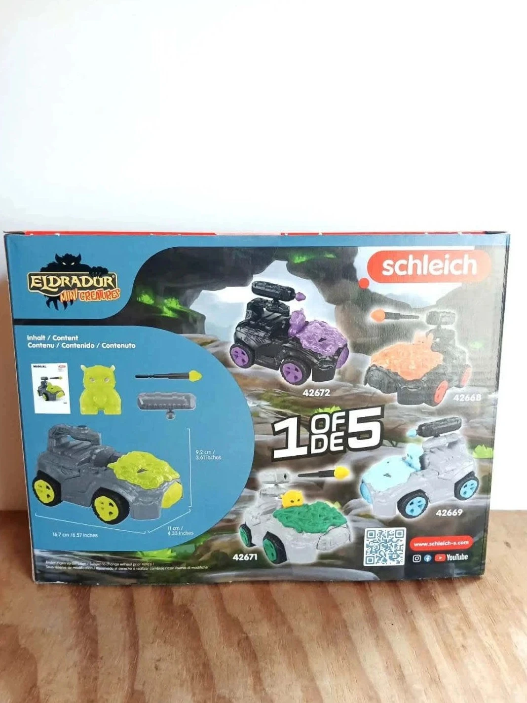 Schleich Eldrador Mini Creature Stone Crashmobile – photo 3